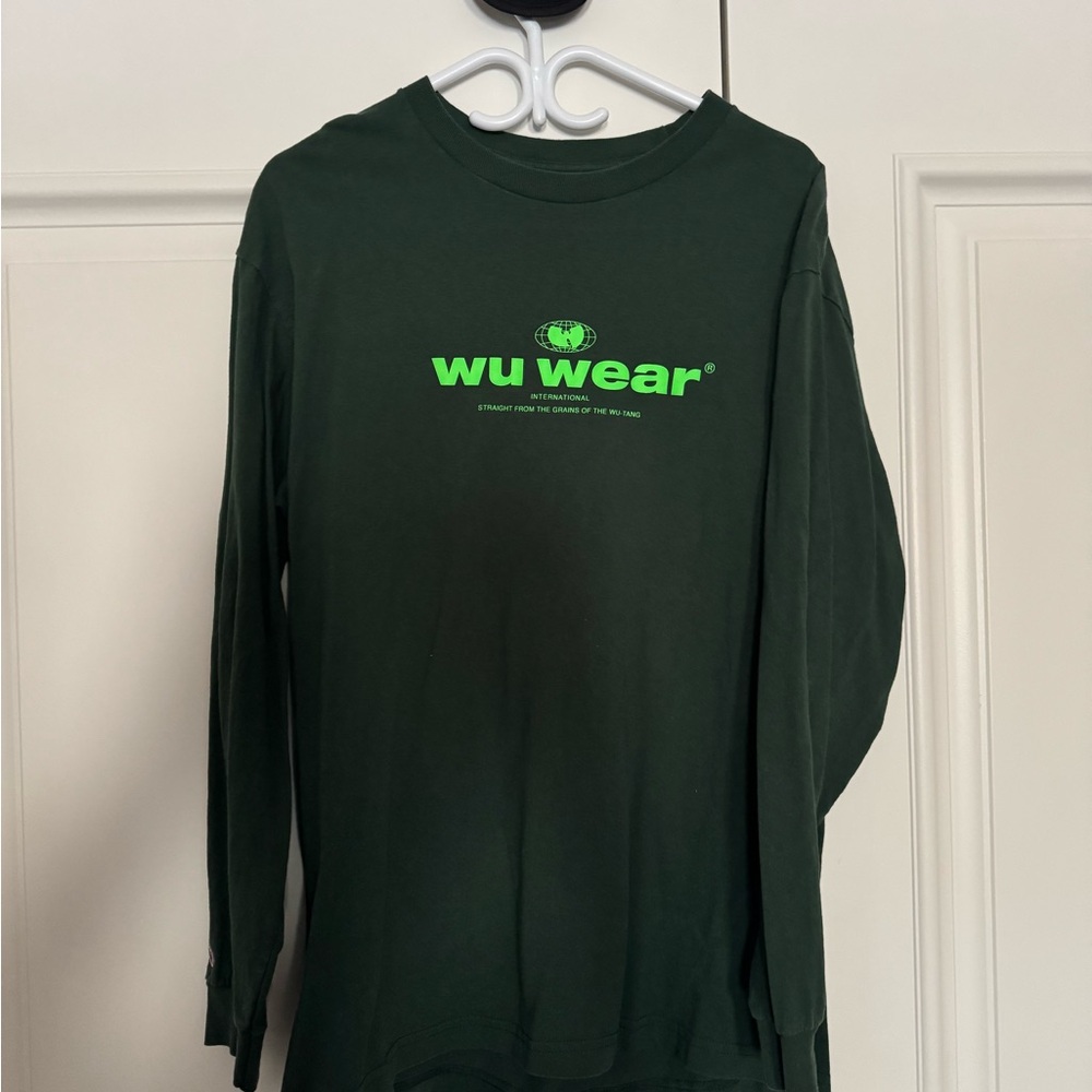 Wu Wear Men's Long Sleeve Tee - Green